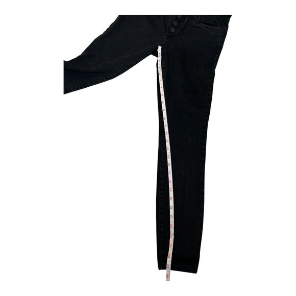 STS Blue Women’s Alice Ankle Skinny Black Jeans Size 27 Cotton Button Fly - Picture 11 of 11